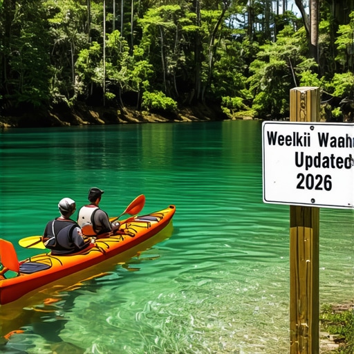 New 2026 Weeki Wachee River Rules for Local Kayakers